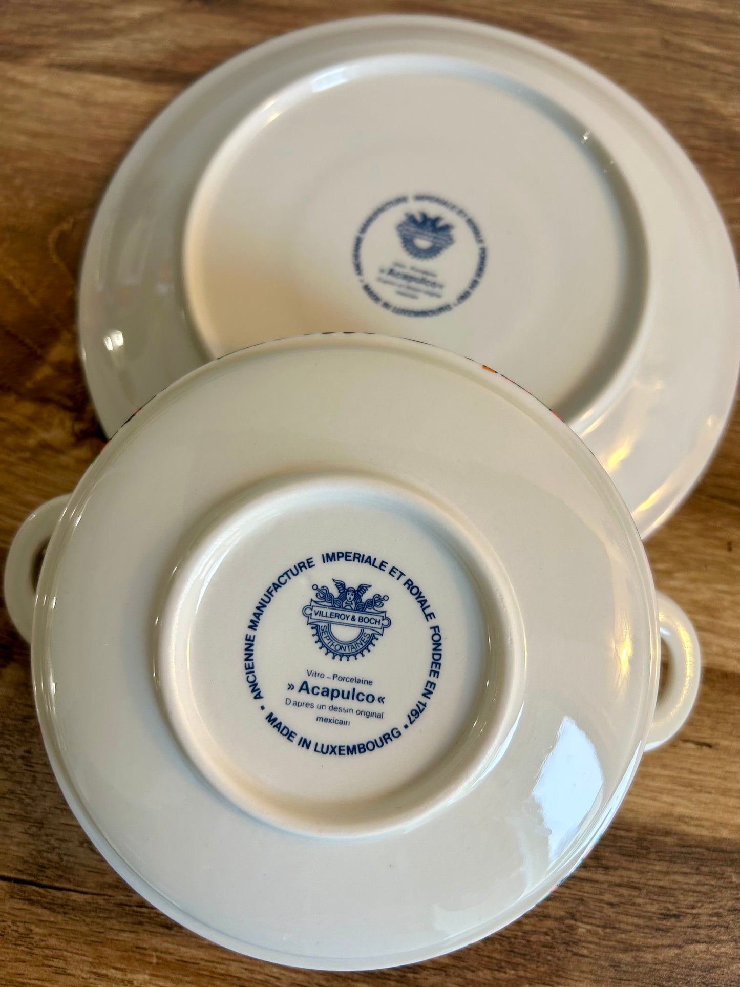 Ensemble de 6 bols à oreilles & soucoupes - Acapulco - Villeroy & Boch