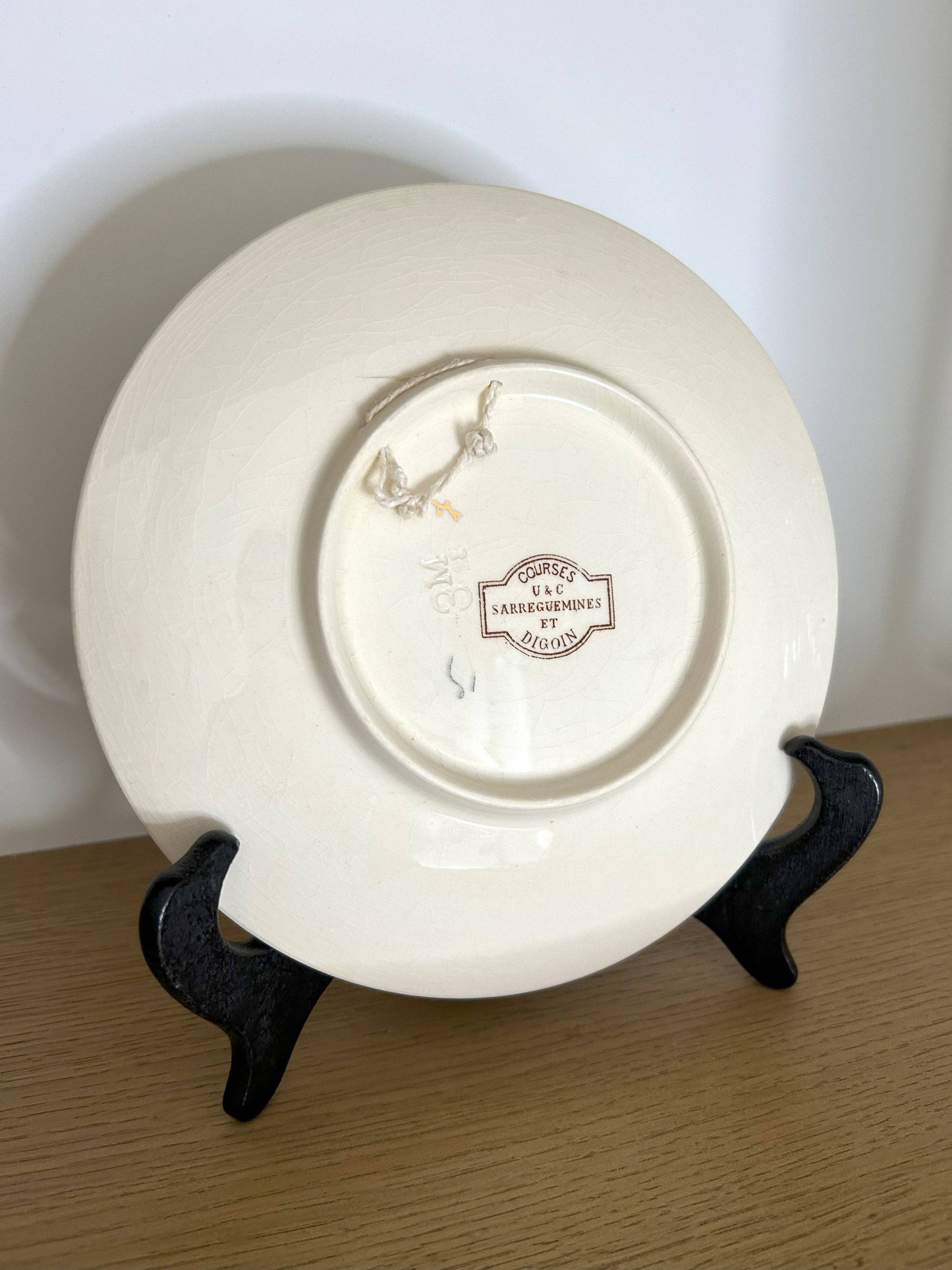 Assiette - Courses - Sarreguemines - La Brocanterie d'Estelle