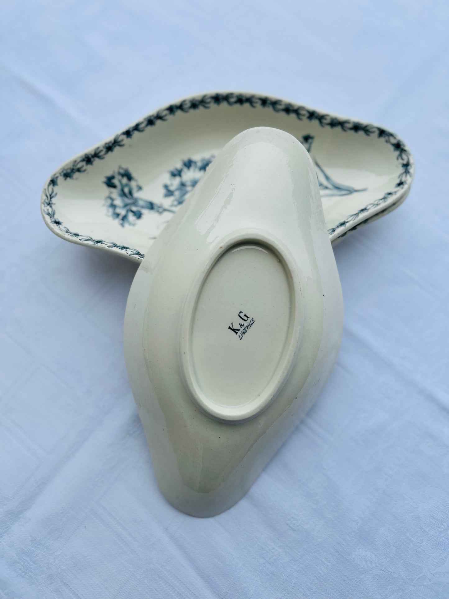 Grand ravier - Oeillets - Terre de fer - K&G Lunéville - La Brocanterie d'Estelle