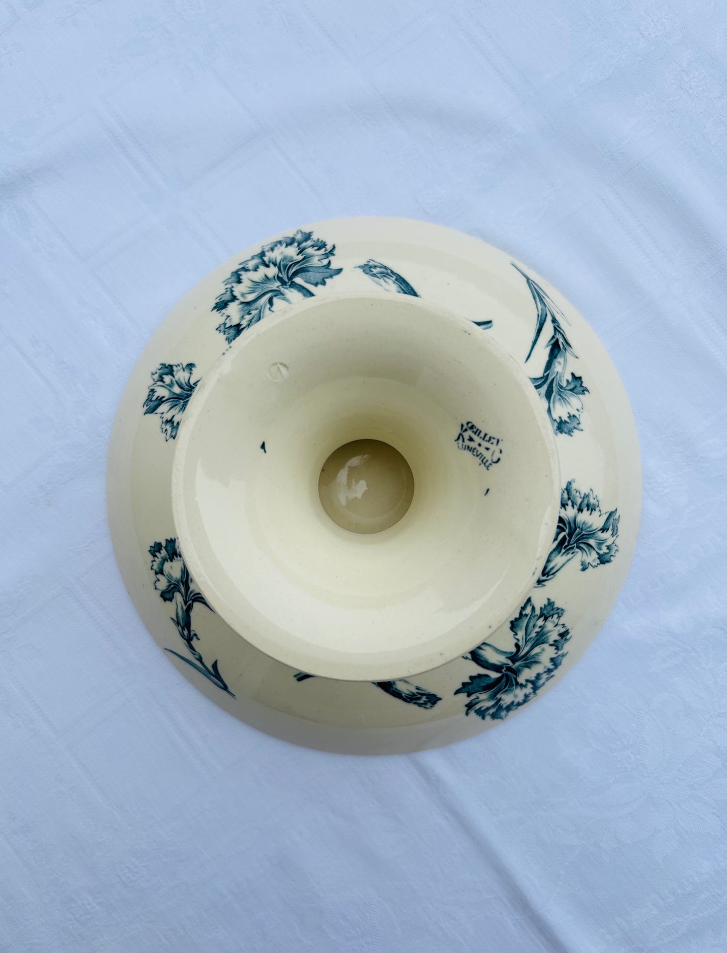 Compotier - Œillets - K&G Lunéville - La Brocanterie d'Estelle