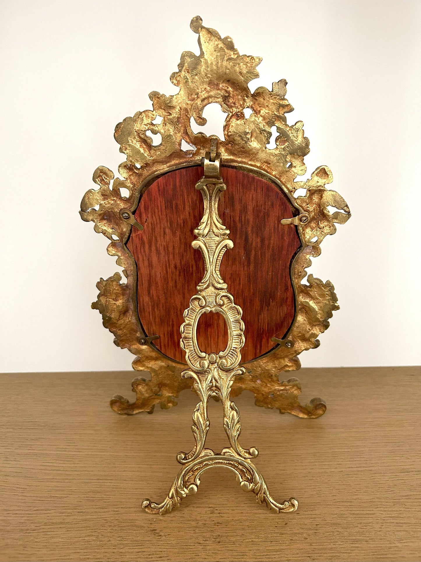 Miroir de table en bronze - La Brocanterie d'Estelle