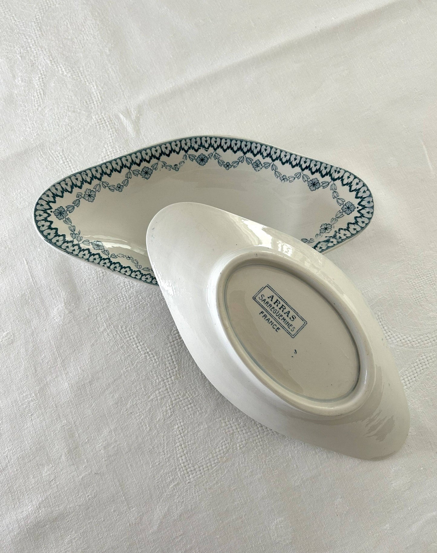 Paire de raviers - Arras - Sarreguemines - La Brocanterie d'Estelle