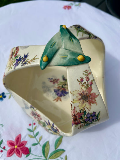 Objet décoratif Sarreguemines modèle Lavallière - La Brocanterie d'Estelle