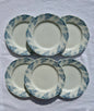 Ensemble de 6 assiettes plates K&G Lunéville - La Brocanterie d'Estelle