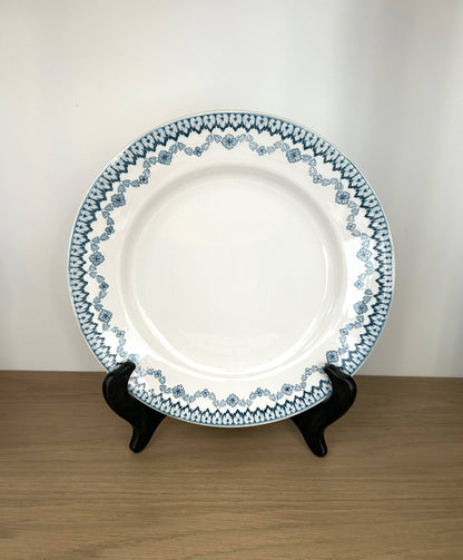 Assiette piédouche - Arras - Sarreguemines - La Brocanterie d'Estelle