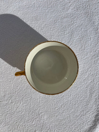 Tasse et sous-tasse - Lutzen - K&G Lunéville - La Brocanterie d'Estelle