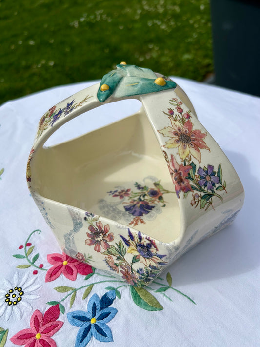 Objet décoratif Sarreguemines modèle Lavallière - La Brocanterie d'Estelle