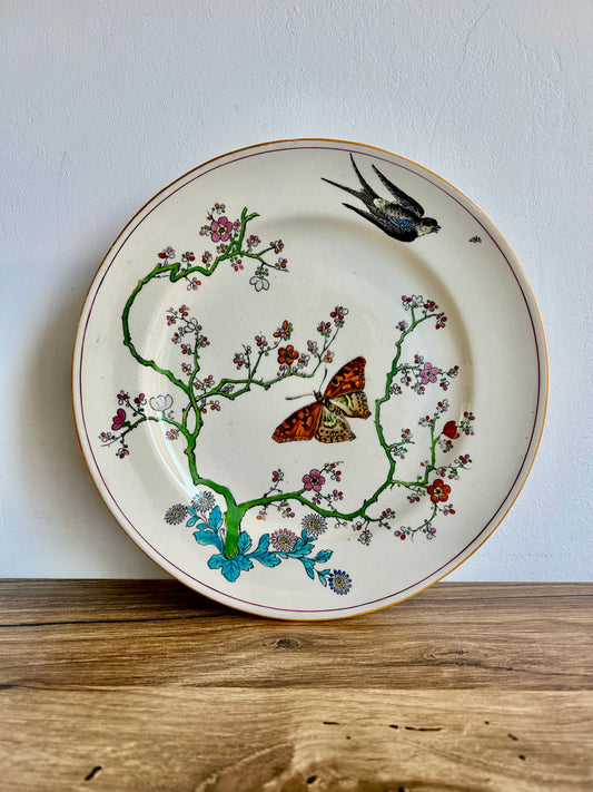 Assiette piédouche - Copeland - Henri Beziat