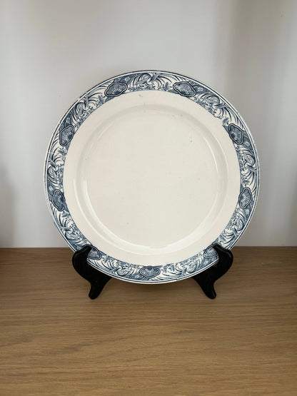 Assiettes plates - El Goléa - Terre de fer - Salins - La Brocanterie d'Estelle