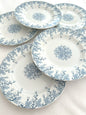Ensemble de 6 assiettes plates - Néva - Terre de fer - K&G Lunéville - La Brocanterie d'Estelle