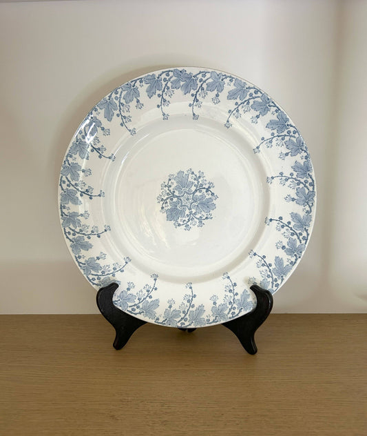Plat rond - Nèva - K&G Lunéville - La Brocanterie d'Estelle